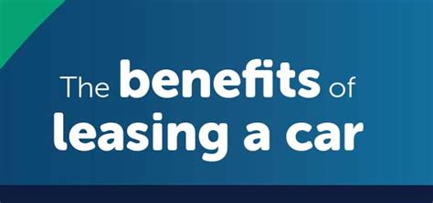 The Benefits Of Leasing A Car Infographic