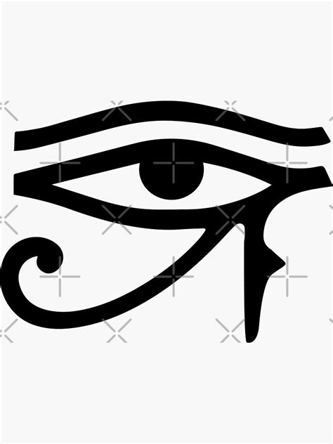 Third Eye Of Ra Horus Egyptian 3rd Eye Sticker For Sale By