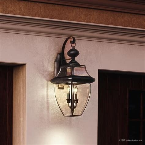 Urban Ambiance Luxury Colonial Outdoor Wall Light Large Size 20h X