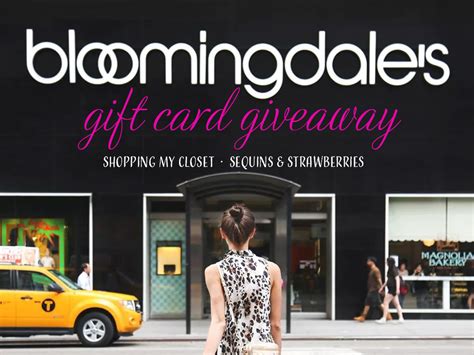 Bloomingdales T Card Giveaway