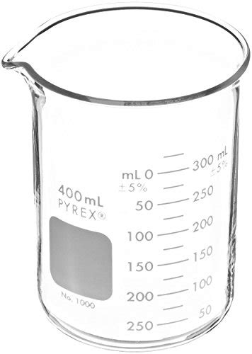 Corning 1000 400 Pyrex Low Form Griffin Beaker 400 Ml Pricepulse