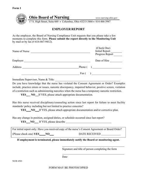 Form 1 Fill Out Sign Online And Download Printable Pdf Ohio