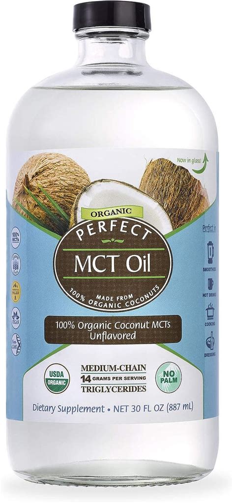 Perfect Supplements Perfect Mct Oil 887ml The Red Vitamin Mx