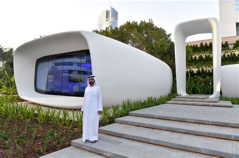 Dubai Debuts The Worlds First Fully 3d Printed Building