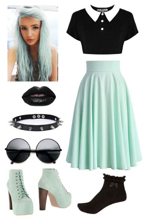 Pastel Goth By Pipertehcat Liked On Polyvore Featuring Chicwish