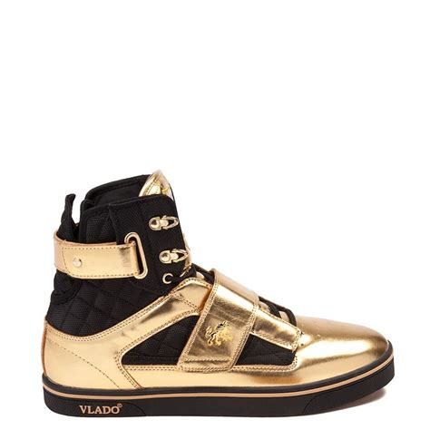 Mens Vlado Atlas Ii Metallic Athletic Shoe Gold Journeys