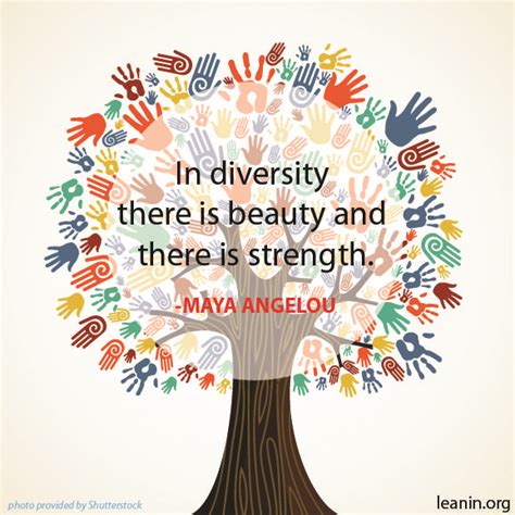 Leanin Diversity Quotes Maya Angelou Harmony Day