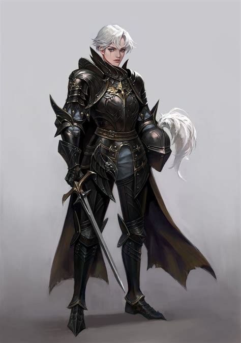 Artstation Knight Hyeyoung Kim Female Armor Fantasy Female Warrior