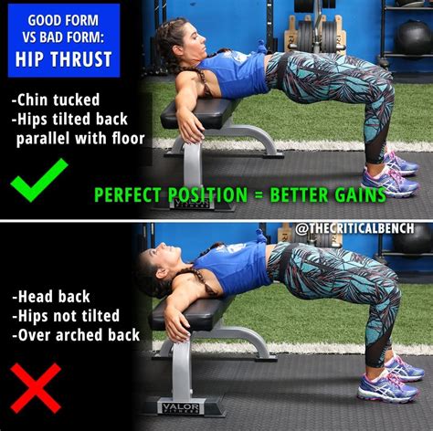 thecriticalbench knows the hip thrust tag someone who needs to know this good form vs