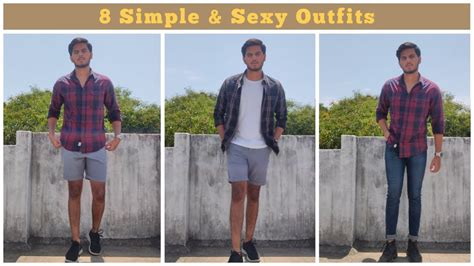 8 simple and sexy outfits in 3 minutes easy outfit ideas for guys hindi anshuman gogate