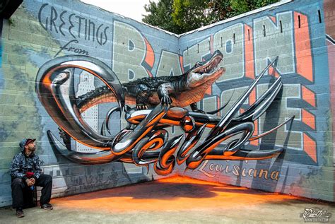 Incredible 3d Graffiti Illusions By Portuguese Artist Odeith Demilked
