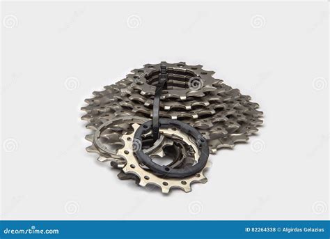 Bike Rear Cassette Stock Photo Image Of Component Industry 82264338