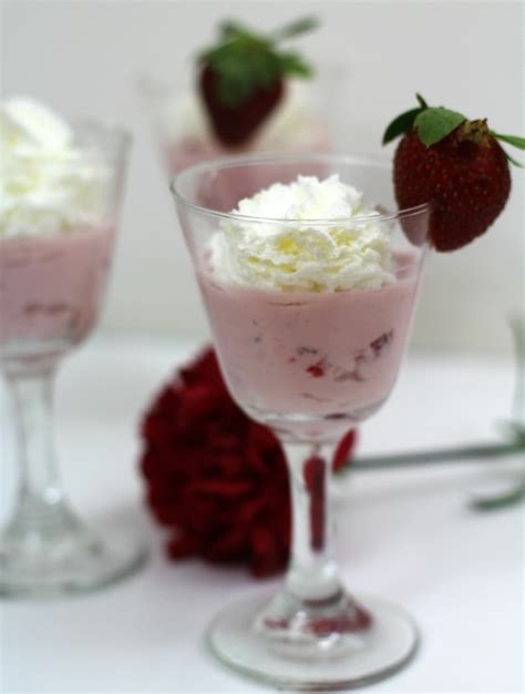 Easy Strawberry Mousse Recipe Love Laughter Foreverafter