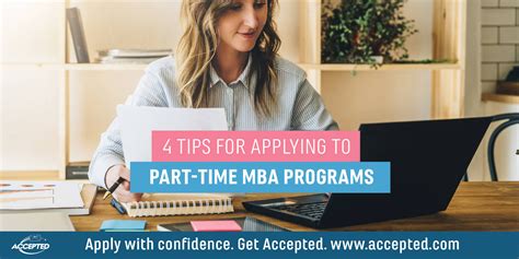 4 Tips for Applying to Part-Time MBA Programs | Accepted