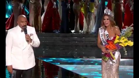 Steve Harvey Banned From Colombia After Miss Universe Mistake Youtube