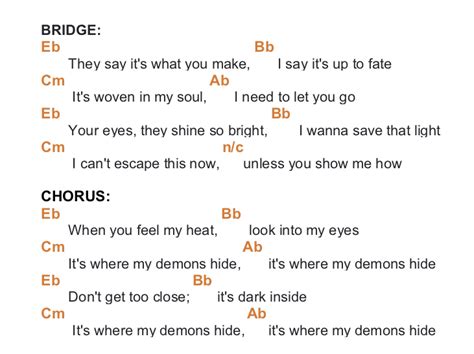 Imagine Dragons Demons Full Lyrics