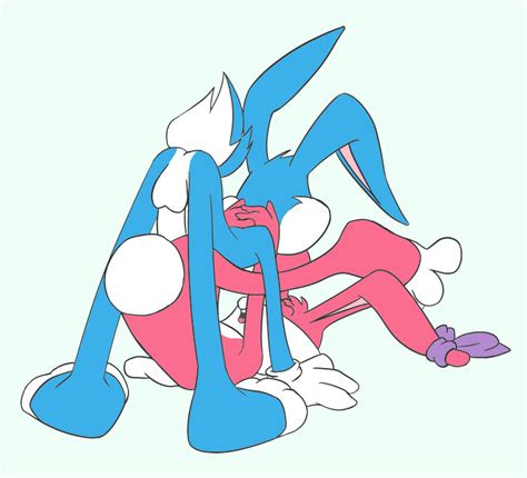 rule 34 anthro babs bunny bunny buster bunny female fur furry male mammal pink fur rabbit