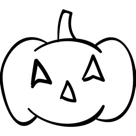 Halloween Pumpkin Head Without Mouth Vector Svg Icon Svg Repo