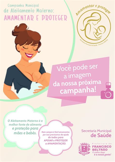 Campanha De Aleitamento Materno Prefeitura De Francisco Beltrão