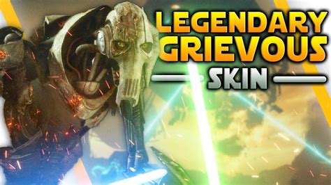 General Grievous Legendary Skin New Vfx Skin And Grievous Fixes