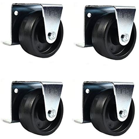 Bed Parts Low Profile Casters Wheels For Trundle Roll Out Beds