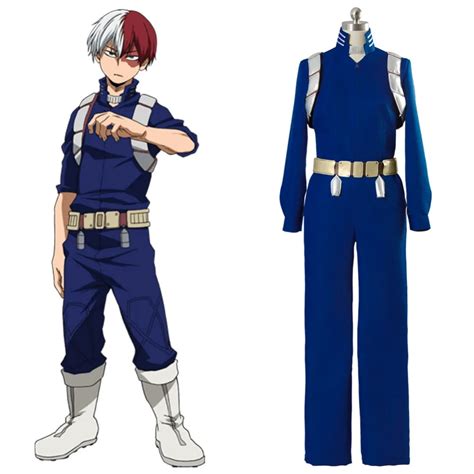 Anime Boku No Hero Academia Cosplay S2 Shoto Shouto Todoroki Costume