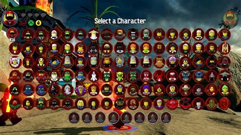 The Lego Ninjago Movie Videogame All 101 Characters Unlocked