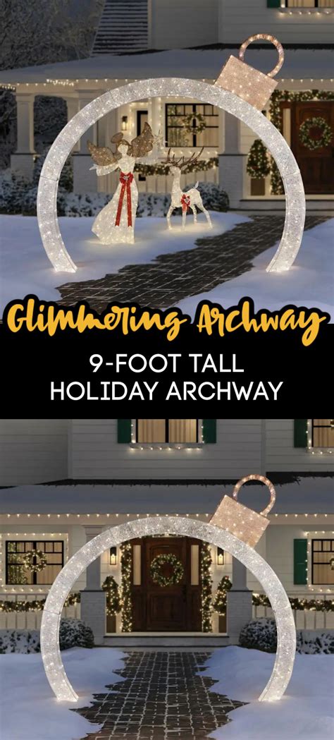 Home Depot Is Selling A 9 Foot Ornament Archway You Can Put In Your