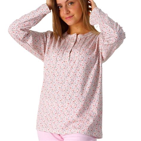 Pijama Mujer Algodón Leniss