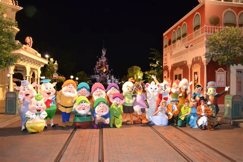 Meeting Disney Stars On Main Street For A Magical Evening Flickr