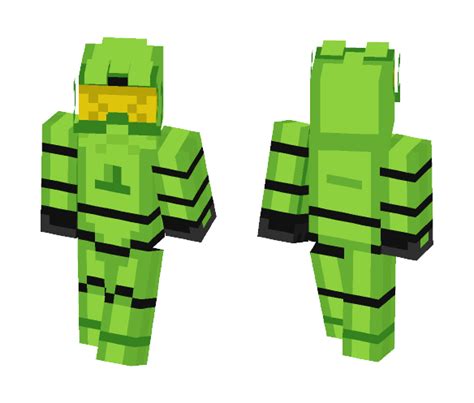 Download Toon Spartan Halo Better In 3d Minecraft Skin For Free
