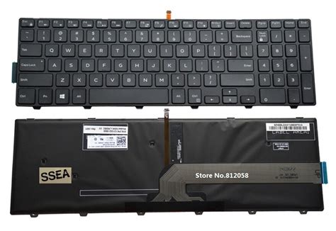 Ssea New Us Keyboard Backlit For Dell Inspiron 15 3000 Series 15 3541