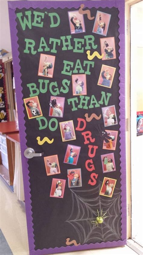 Find and save ideas about door decorating on pinterest. Big Ideas for Little Hands: Red Ribbon Week: Door Decorating