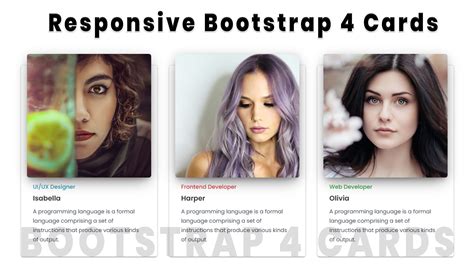 How To Use Responsive Card In Bootstrap 4 Code4education