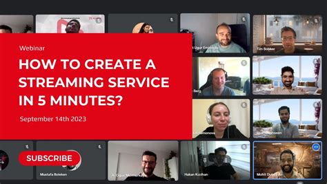 Webinar How To Create Your Own Streaming Service In 5 Min Youtube