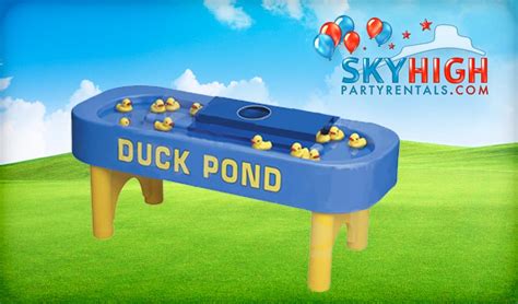 The popular trackless trains will entertain guest of all ages. Duck Pond Carnival Game Houston | Sky High Party Rentals