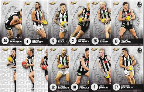 2021 Select Footy Stars Team Set Collingwood Apt Collectables