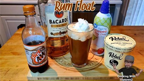 Rum Root Beer Float Keto Low Carb Sugar Free Cooking With