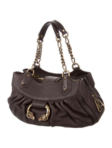 Derek Lam Leather Violet Bag Handbags Der27361 The Realreal
