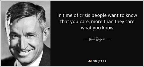 Order an ignatian journal the examen. Will Rogers quote: In time of crisis people want to know ...