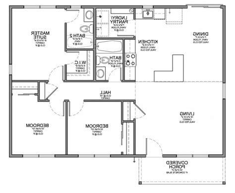 Draw A Simple Floor Plan For Your Dream House House S