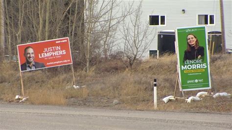 Is this really fair though? Federal election campaign signs in Yukon | CBC