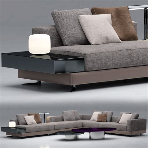 Discover prices, catalogues, and novelties Sofa minotti sofas white - download 3d model | ZeelProject.com