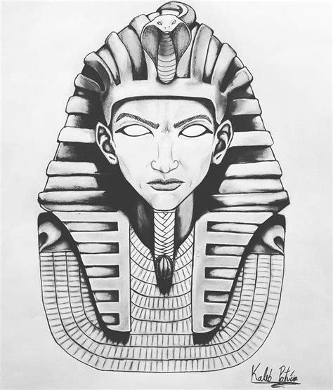 Faraó Pharaoh Egypt Egito Esfinge Draw Desenho Egyptian Tattoo