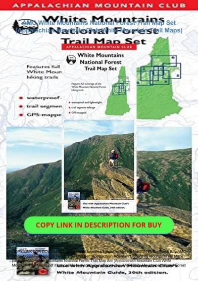 Download Amc White Mountains National Forest Trail Map Set Appalachian