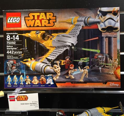 ユニセック Lego Star Wars Naboo Starfighter 75092 Building Kit 並行輸入品