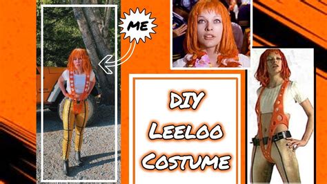 Diy Leeloo Halloween Costume Youtube