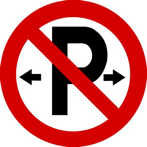 No Parking Sign Png Free Logo Image