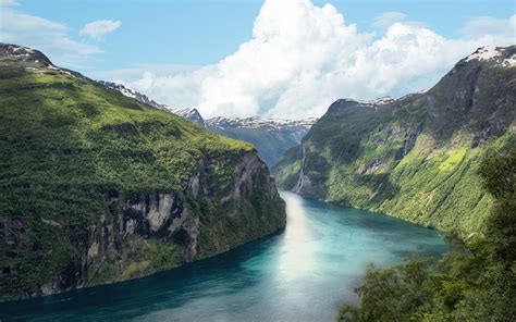 Download 3840x2400 Fjord Norway Mountains River Nature 4k Wallpaper