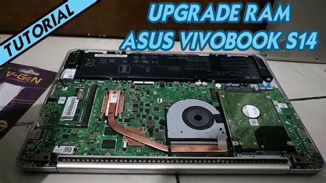 Cara Upgrade Ram Asus Vivobook S14 A411u Terbaru 2020 Youtube